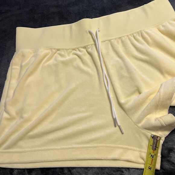 XL Nike Sportswear Terry Cloth PE Shorts Citron Tint Wheat Gold Women’s - Picture 7 of 10